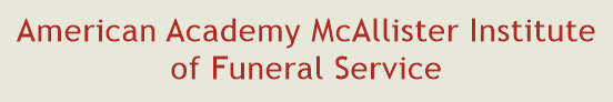 American Academy McAllister Institute of Funeral Service